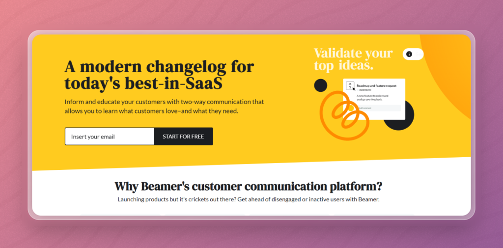 Beamer notification widget review for Canny alternatives