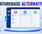 Featurebase alternatives dashboard showing feedback voting, a public roadmap, and WordPress release notes