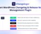 Changeloger changelog UI with version 3.0.0 and color-coded New, Tweaked, Updated, Fixed and Improvement tags