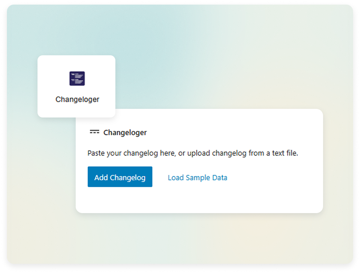 Changeloger Block